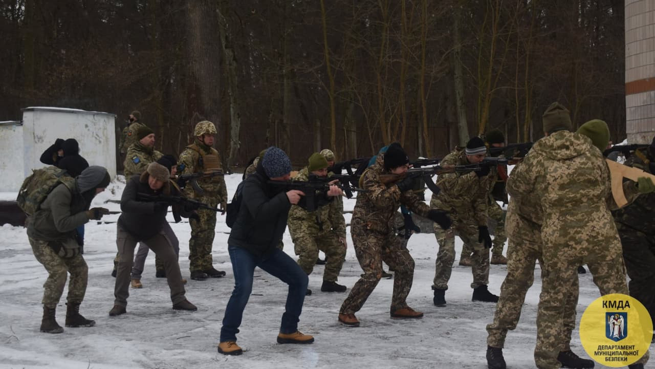 У Києві вперше відбулися навчання 112 бригади тероборони у повному складі - 3 - зображення